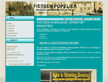 Tablet Screenshot of fietsenpopelier.be
